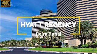 Hyatt Regency Deira Dubai 4K  Hotels In Deira Dubai [upl. by Goebel368]