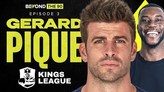 Gerard Pique On Messi Sir Alex Ferguson amp Pep Guardiola  Barcelona To Kings League Ft Harry Pinero [upl. by Storz]