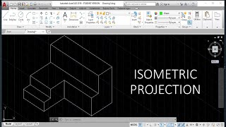 HOW TO DO ISOMETRIC DRAWINGS IN AUTOCAD [upl. by Loring]