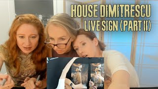 House Dimitrescu LIVE Signing Part 2 With Maggie Robertson Bekka Prewitt and Nicole Tompkins [upl. by Coplin380]