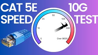 CAT 5E 10G SPEED TEST for Home Server Cat5e vs Cat6 Cable [upl. by Anerdna]