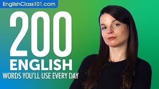 200 English Words Youll Use Every Day  Basic Vocabulary 60 [upl. by Jaye]