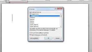 How to Change Microsoft Word 2010 Language [upl. by Greenwood]