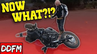 HOW TO LIFT A MOTORCYCLE OFF THE GROUND Step By Step Guide [upl. by Aihsekan677]