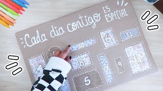 ¡ REGALO INCREIBLE  ♥ HAZ TU PROPIO CALENDARIO DE ADVIENTO [upl. by Etnomed]