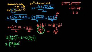 Calculando raízes de uma equação do segundo grau [upl. by Assenev]