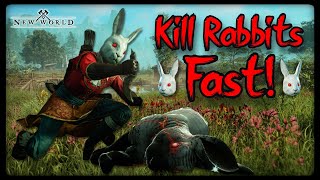 Best Spots To Kill Rabbits  Rabbits Revenge Guide 2024 New World Aeternum [upl. by Biddie]