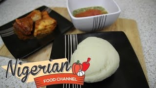 HOW TO MAKE POUNDED YAM  Nigerian Food Recipes  Nigerian Cuisine [upl. by Wagner]