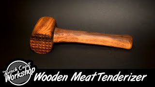 Wooden Meat Tenderizer  DIY [upl. by Hamehseer]