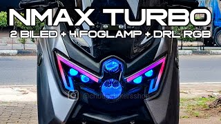 nmax TURBO spek GANTENG buat turing  chudax bikers shop [upl. by Kam]