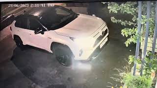 Toyota RAV4 2019  stolen in under 2 min  no key needed [upl. by Enaffit119]