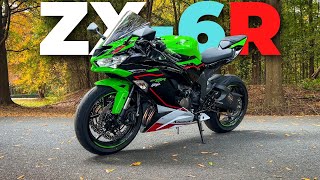 2021 Kawasaki Ninja ZX6R  RIDEXDRIVE [upl. by Naus]