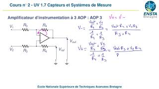 Amplificateur dInstrumentation [upl. by Hpeseoj]