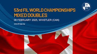 🔴 MIXED DOUBLES  53rd FIL Luge World Championships in WHISTLER CANADA 🇨🇦 [upl. by Ellennaj340]