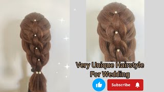 Unique Hairstyle For Function  trending hairstyles braids hair [upl. by Sigismund938]