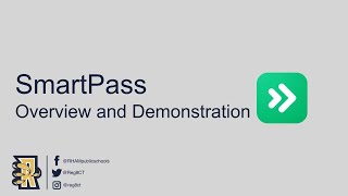 SmartPass Overview and Demonstration [upl. by Profant]