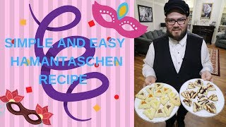 Simple and easy Hamantaschen Recipe [upl. by Ynalem]