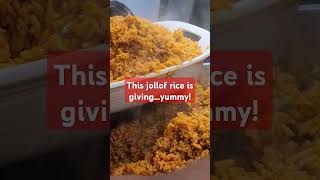 Nigerian jollof is always givingyummy [upl. by Brost]