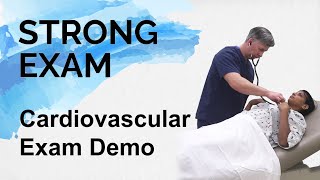 Cardiovascular Exam Demo Strong Exam [upl. by Thorne]