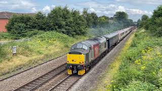 37601 37218 7W78 Crewe Landore Kemps Eye 17 07 24 [upl. by Ahseel]