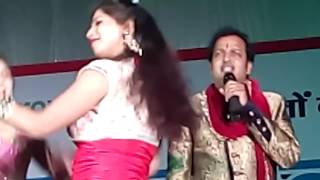 HD Hajara Debay Gori Diwakar Dwivedi Stage Show हजारा देबय गोरी तू बइठ ज धरउवा  YouTube [upl. by Idnaj]