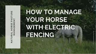 How to build a Gallagher Horse  Equine Electric Fence [upl. by Labina]