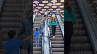 Warmala prank on Escalator gone wrong 😡🤪 funny escalator shortsfeed shorts prank pranks [upl. by Hilleary770]