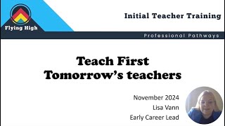 A Summary of Teach Firsts Tomorrows teachers [upl. by Treb]