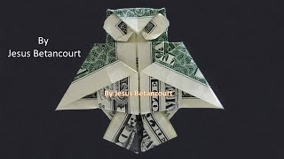 Dollar Origami OWL quotStep by step very easy quotINSTRUCTIONSquot [upl. by Chemush]