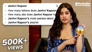 Janhvi Kapoor answers Most Googled Questions [upl. by Areis]