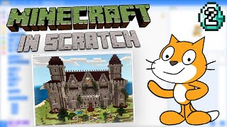 How To Make A MINECRAFT Game In Scratch 30 Part 2 [upl. by Ilzel]