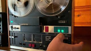 Tandberg 9000X Reel to Reel Tape Deck [upl. by Innad916]