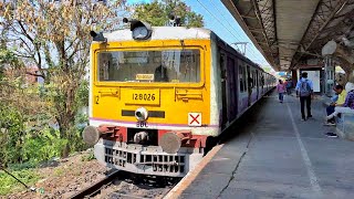 Indian local train arrival video [upl. by Oliva]