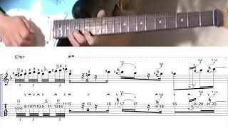 Guthrie Govan  Orange Jam  TAB Transcription [upl. by Barren]