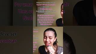 POR UMA VEZ NA ETERNIDADE Female Part Only  Karaoke  Frozen shorts duetwithme duets frozen [upl. by Matilde]