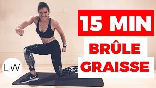 CARDIO BRÛLEGRAISSE INTENSE 15 min [upl. by Ynnej]