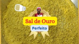 ✅Como fazer SAL DE OURO PERFEITO Para que serve saldeouro saldourado saldeervas maonamassacomasi [upl. by Davenport]