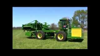 Vogel Engineering Self Propelled Hay Mower Discbine [upl. by Bilek]