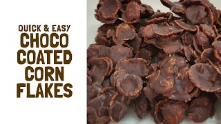 Chocolate Coated Corn Flakes  Choco Flakes  Chocolate Corn Flakes [upl. by Trista852]