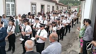 Banda de Música de Pinheiro da Bemposta  S Sebastião 2024 [upl. by Wiburg]