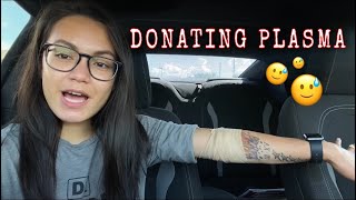 DONATING PLASMA  MY EXPERIENCE  TIPS [upl. by Kursh]