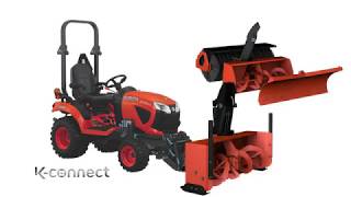 Kubota BX Series KConnect Quick Hitch [upl. by Leisha]