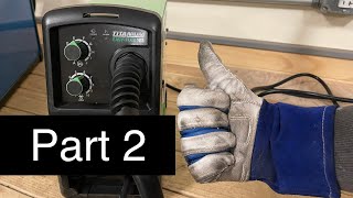 How to weld with flux core wire [upl. by Mohammed]