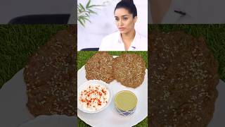 Shradha Kapoors Favourite Healthy weight loss KakdiCucumberki Bhakari Recipe 😍 shorts [upl. by Richards]