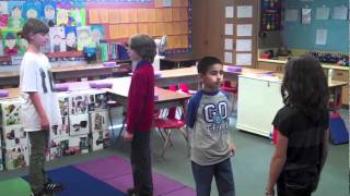 Teaching Kids Synonyms amp Antonyms Rock It Part 2 The Jumping Game [upl. by Arreis]