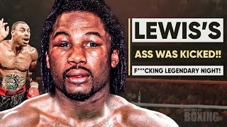 The Night Lennox Lewis Was Destroyed By Oliver McCall [upl. by Cohn]