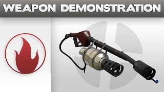 Weapon Demonstration Flame Thrower [upl. by Nathanial]