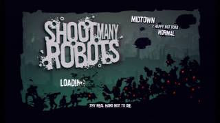 Shoot Many Robots Gameplay Lets Play HD 1080p [upl. by Anot56]