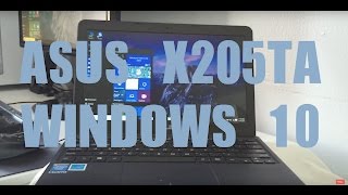 Asus x205ta Windows 10 Home Official Version Free Upgrade PART 2 [upl. by Nylehtak]