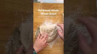 noknead whole wheat bread [upl. by Lerad]